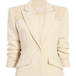 Cinq à Sept  Cheyenne ruched sleeve blazer